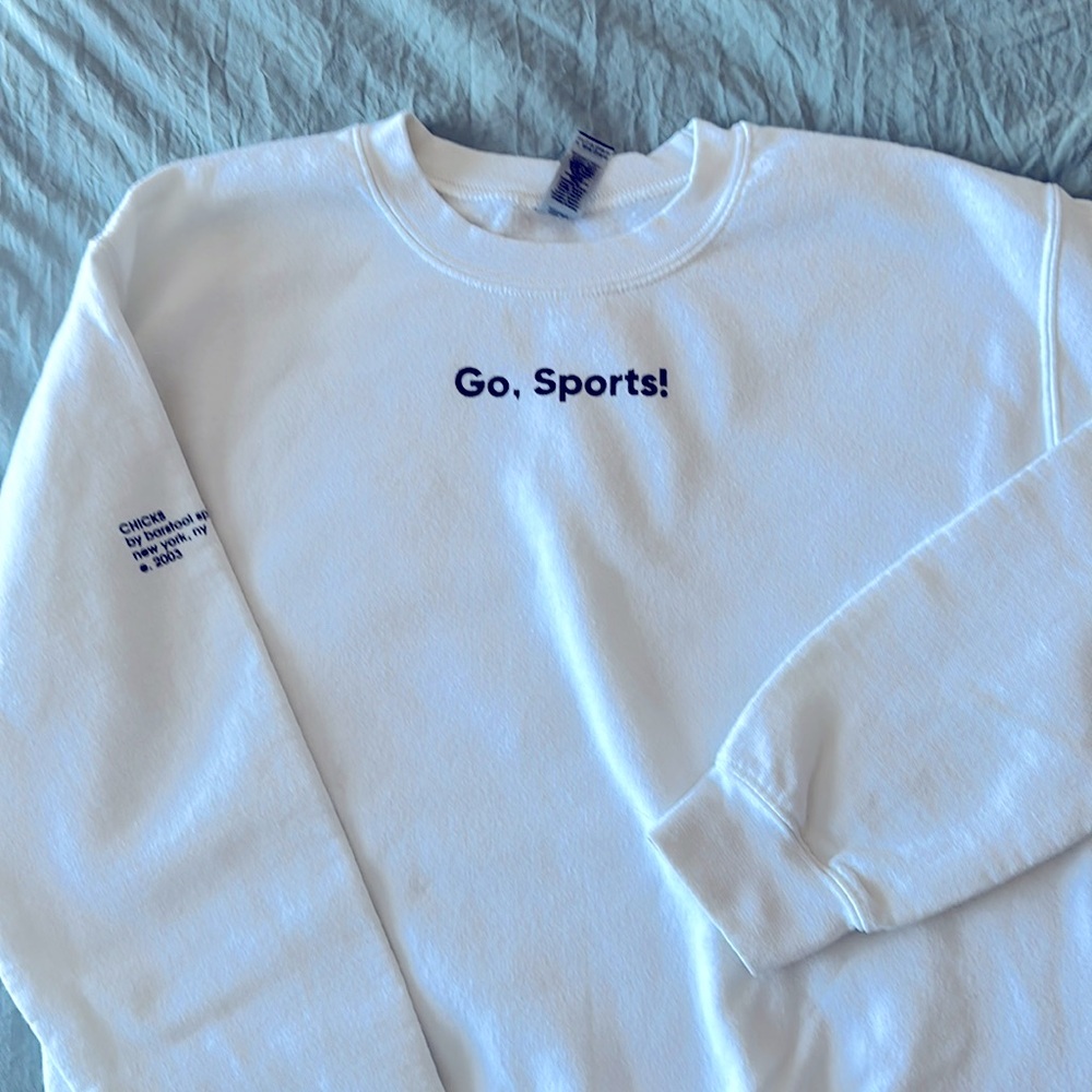 Barstool sports “go sports” crew neck